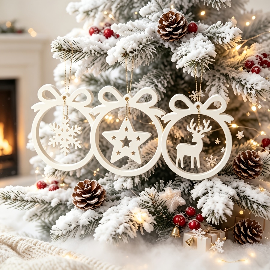 Candle Molds - 1/3 piece Christmas resin silicone mold