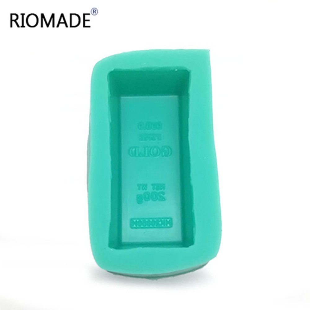Gold Brick Shape Silicone Mold - Candle Molds recension och pris