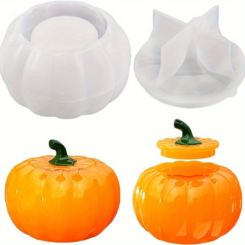 2pcs Pumpkin Jar Silicone Mold - Candle Molds recension och pris