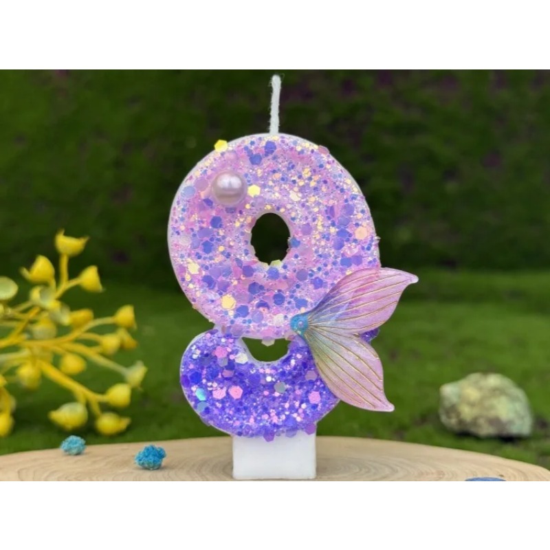 Glitter Purple Gradient Mermai - Paraffin Wax recension och pris