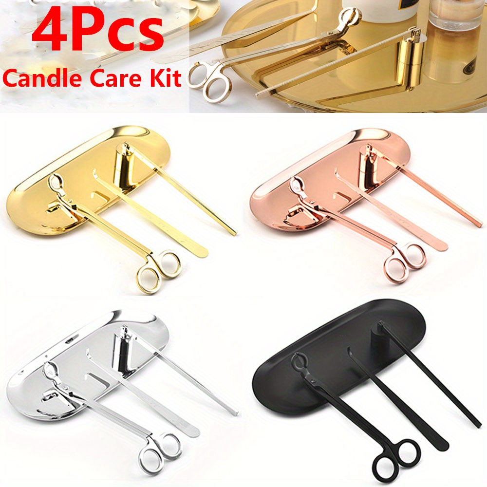 4pcs/set Luxury Candle Care Ki - Candle Wick recension och pris