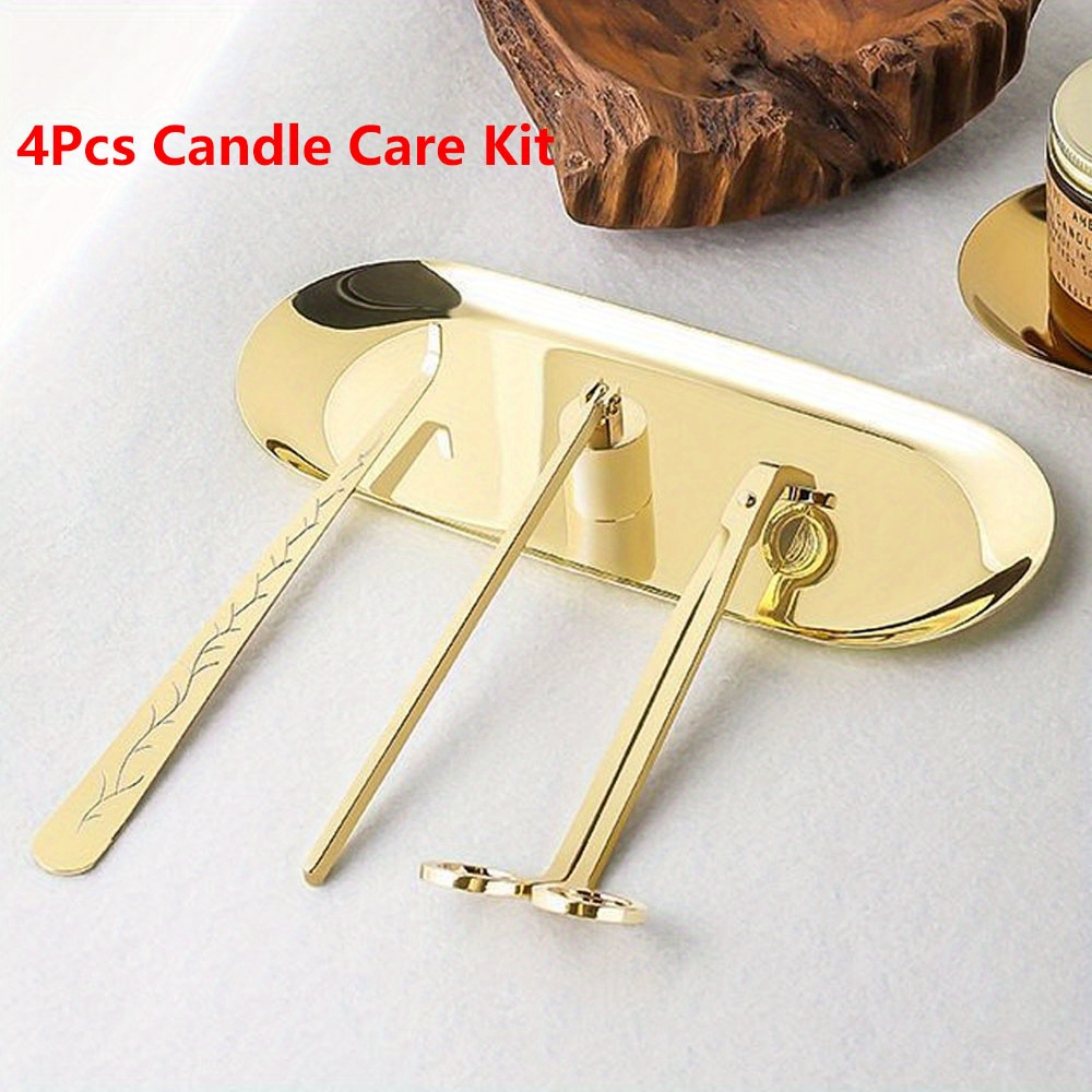 4pcs/set Luxury Candle Care Ki - Candle Wick recension och pris