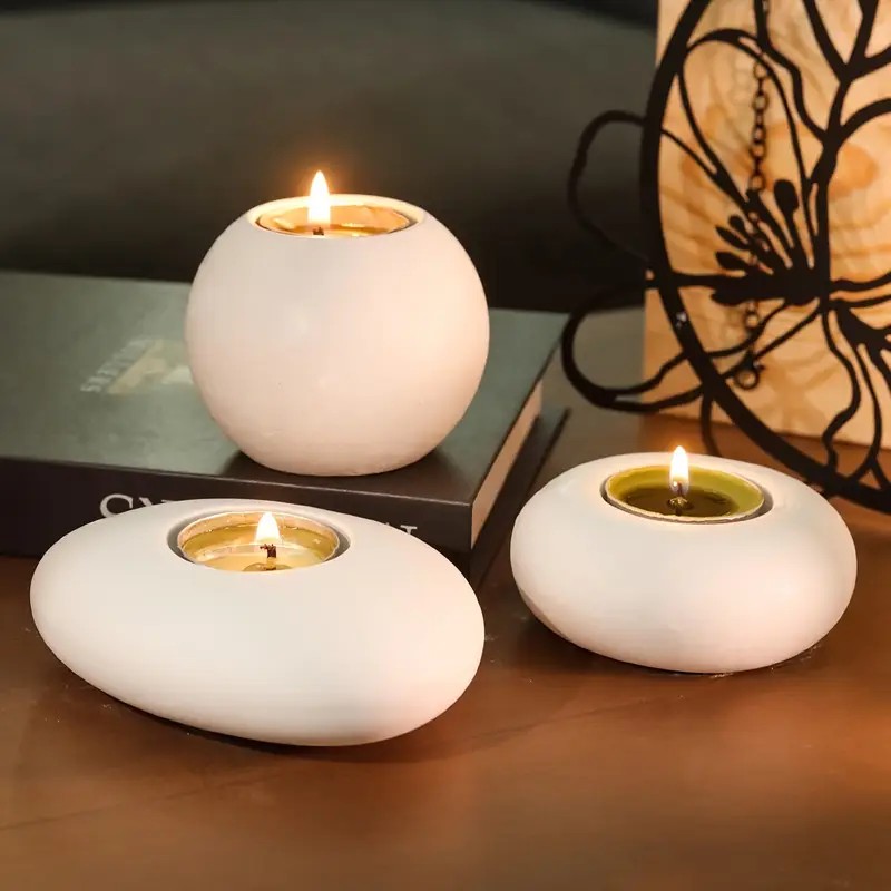 Tealight Candle Holder Resin S - Candle Lighter recension och pris