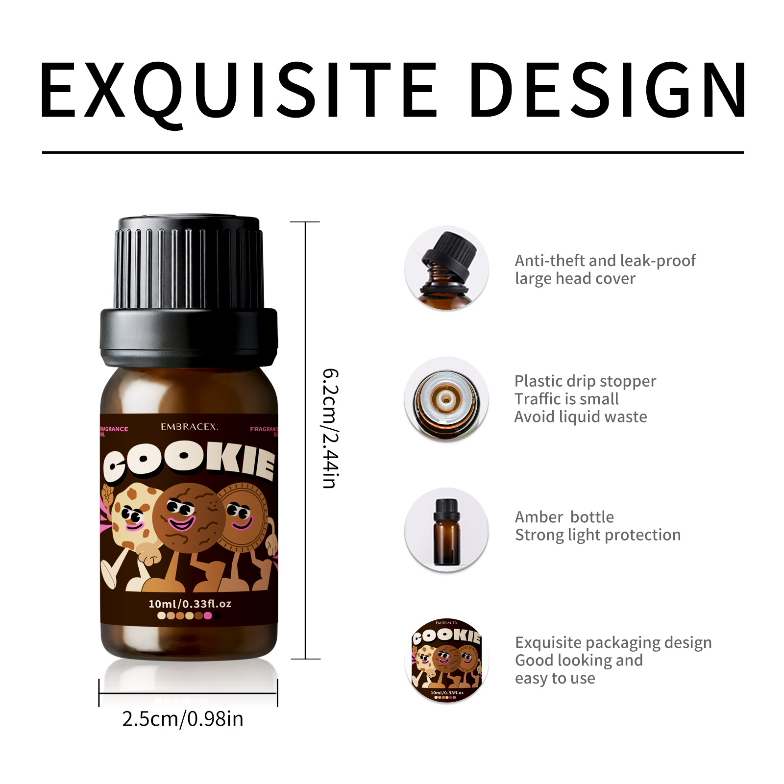 10ml Cookie Fragrance Oils For - Silk Candle recension och pris