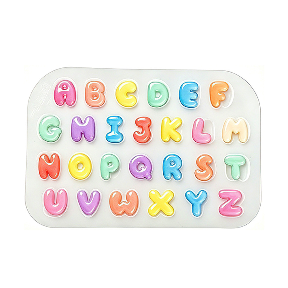 2Pcs Mini Letter Silicone Mold - Candle Making Kit recension och pris
