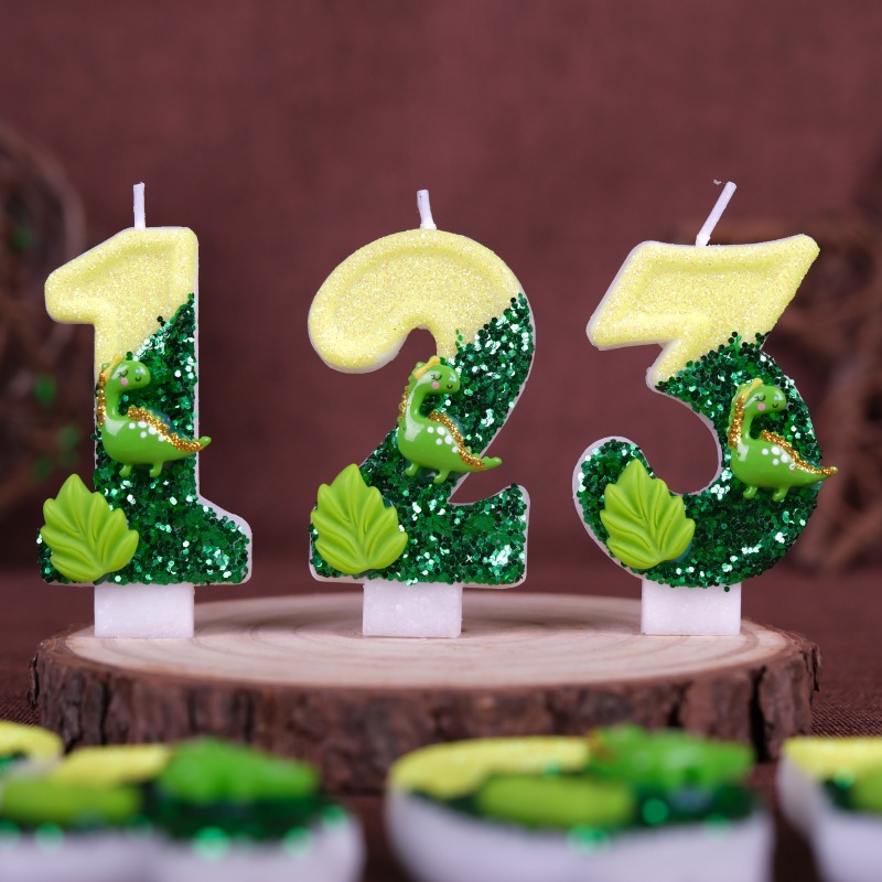 New 0-9 Number Birthday Candle - Paraffin Wax recension och pris