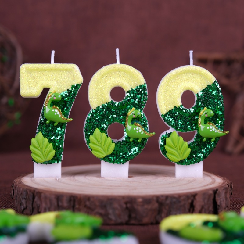 New 0-9 Number Birthday Candle - Paraffin Wax recension och pris