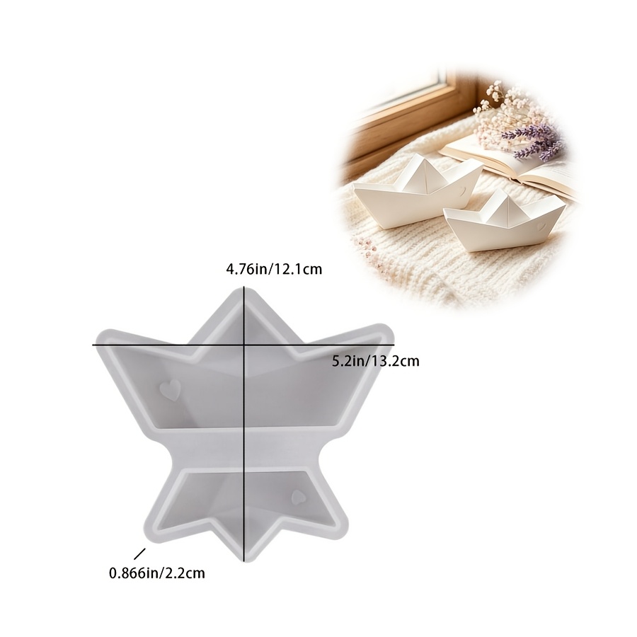 1/2 pc for with Two Hearts, Pa - Candle Molds recension och pris