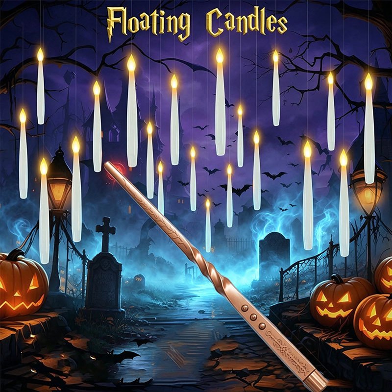 Magic Floating Candles with Wa - Silk Candle recension och pris
