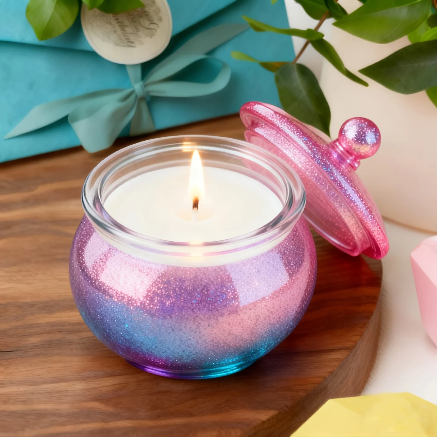 1 set of round resin can molds - Candle Molds recension och pris
